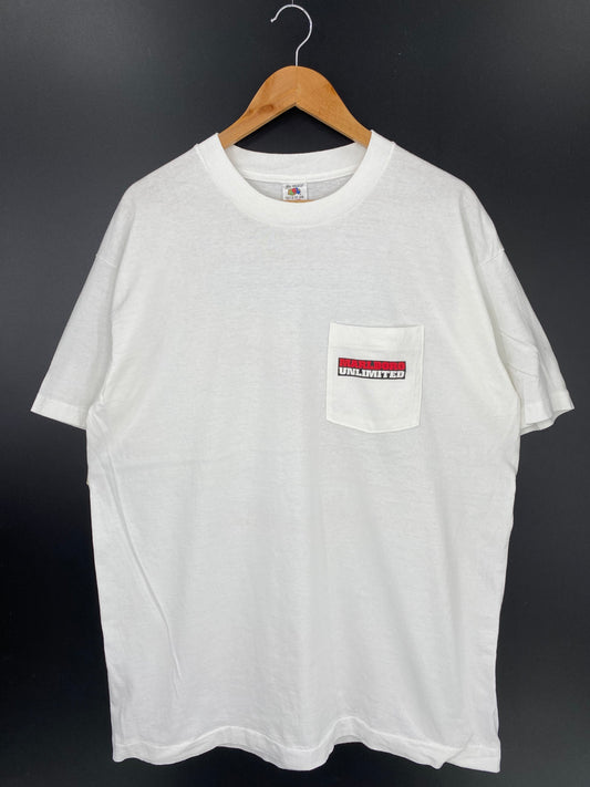 1996 MARLBORO UNLIMITED Made in USA Size XL Vintage T-Shirt / E1285T