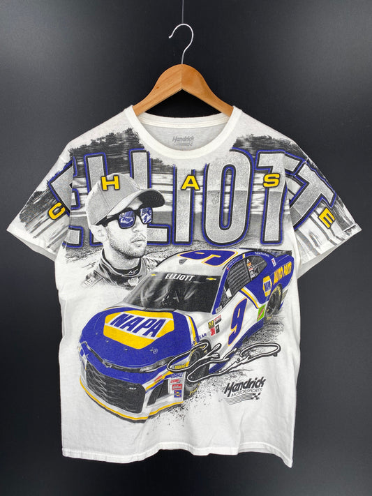 Vintage NASCAR CHASE ELLIOT HENDRICKS Size M Racing T-Shirt / K245
