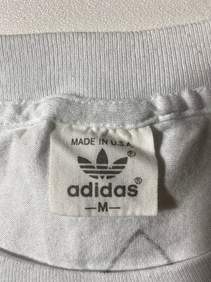 .80’s ADIDAS Size M MADE IN USA Vintage T-shirt / A4336