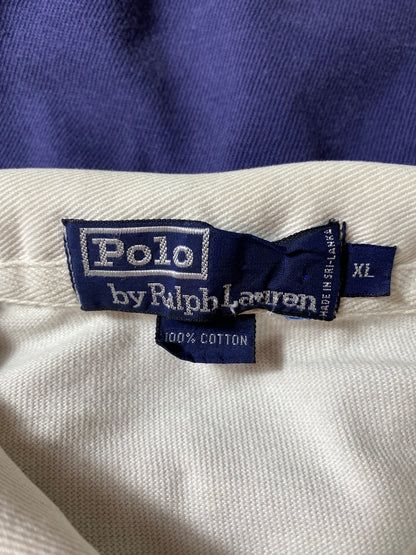 90’s POLO RALPH LAUREN Size XL Vintage Rugby-Shirt / K3885