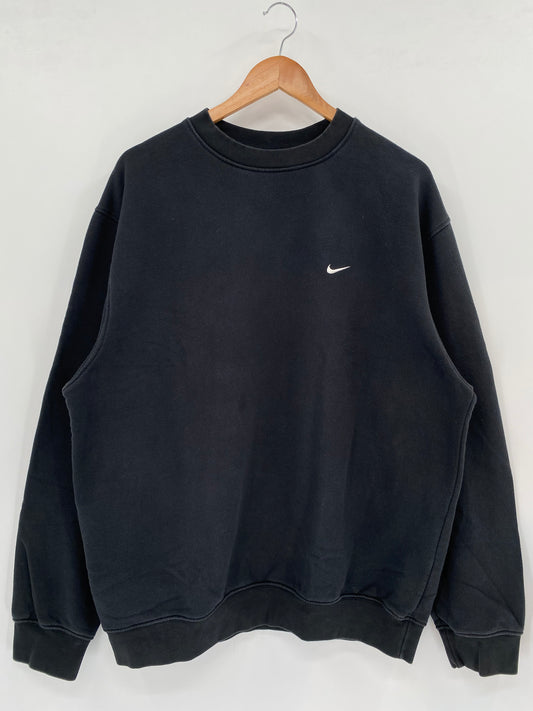 00' NIKE MINI SWOOSH Size L Vintage Sweat-shirt / k1983