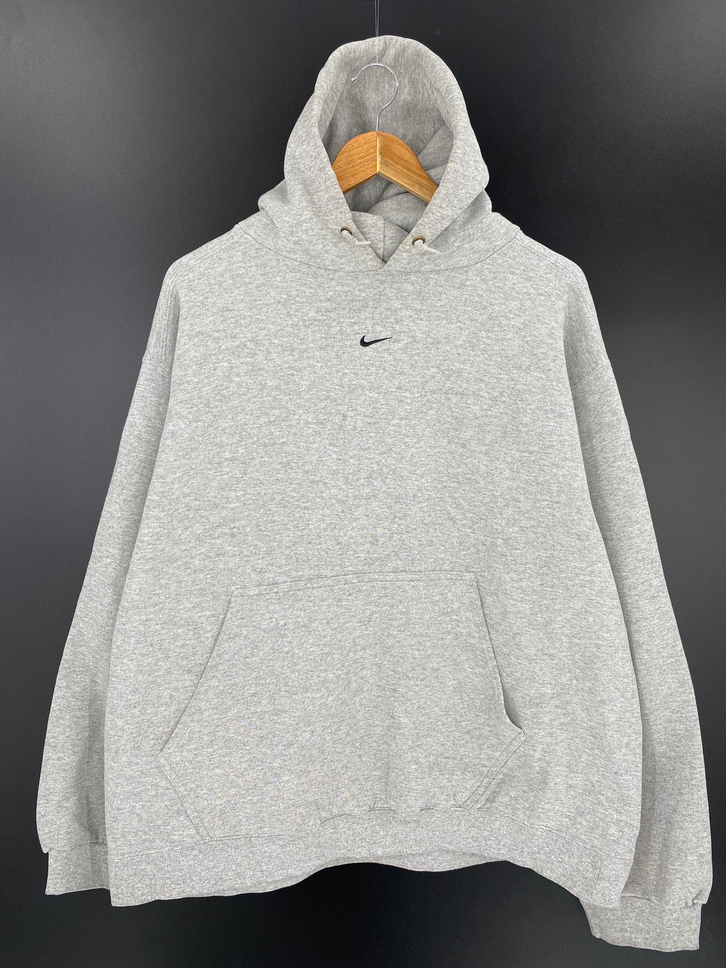 90’s NIKE Center Swoosh Size XL Vintage Hoodie Sweat-shirt /9084