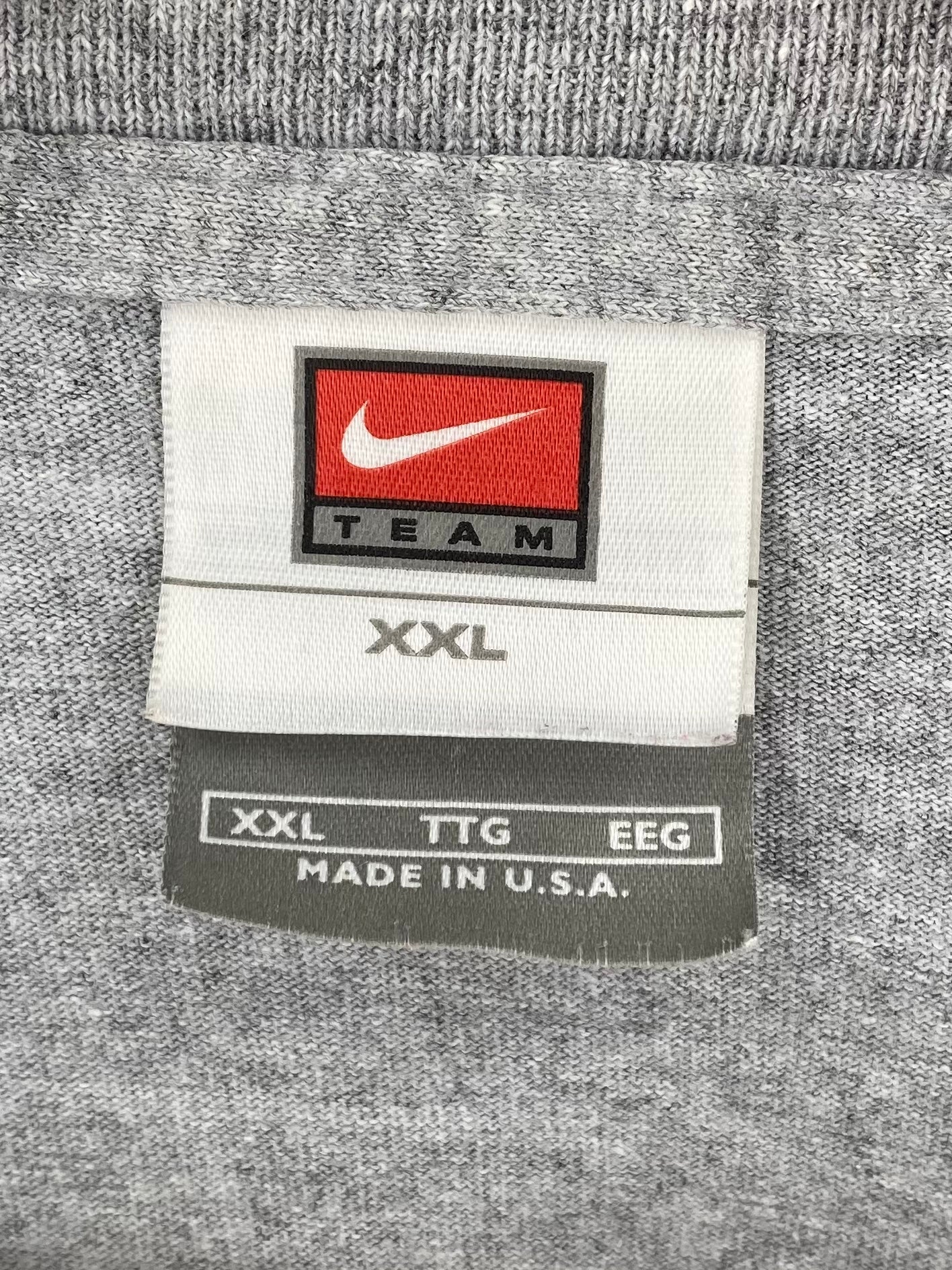 90’s NIKE PITTSBURGH Made in USA Size XXL Vintage Long Sleeve T-shirt / 7707