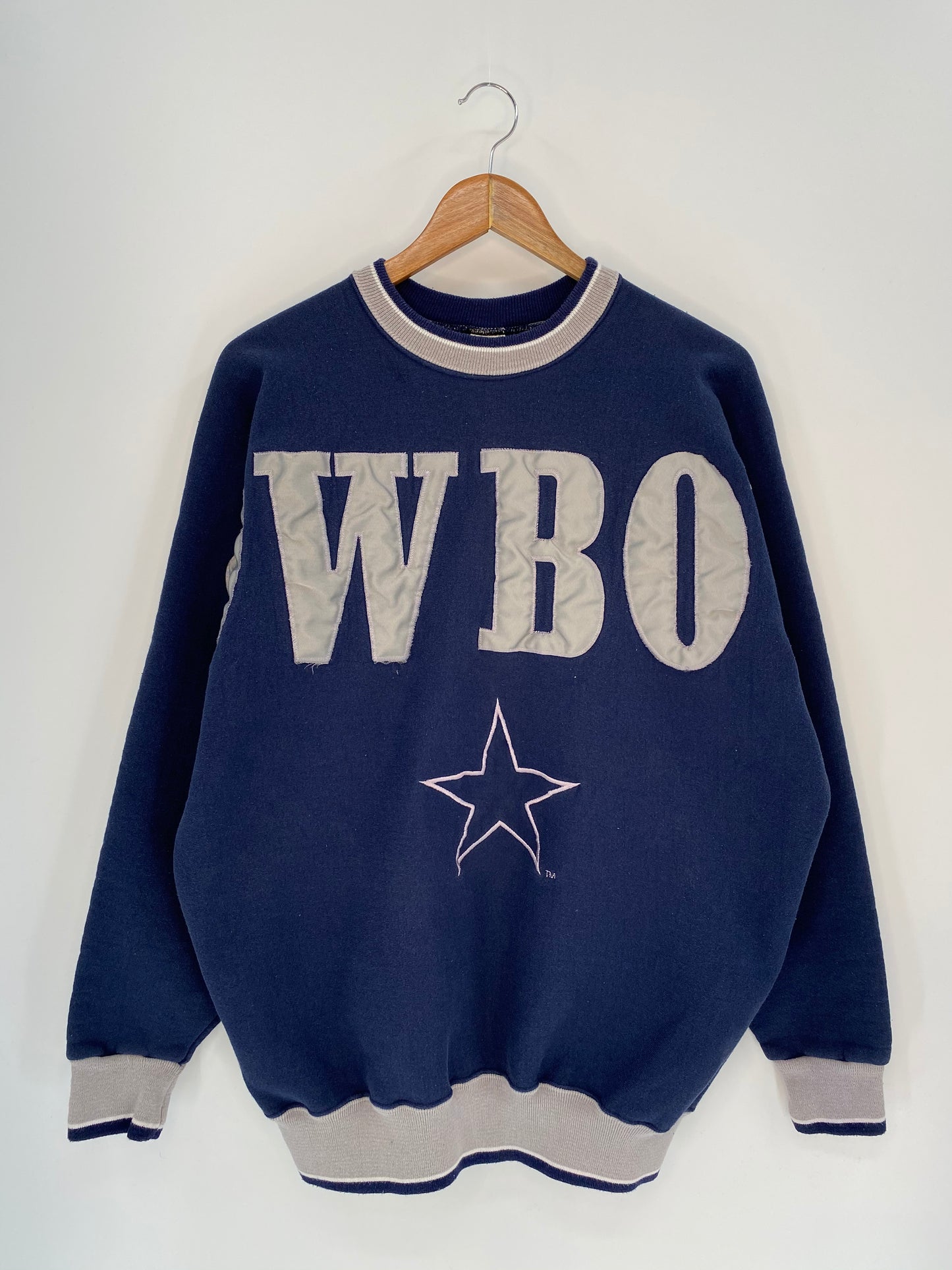 90's DALLAS COWBOYS Made in USA Size No Tag (Approx. XL) Vintage NFL Sweat-shirt / 8991