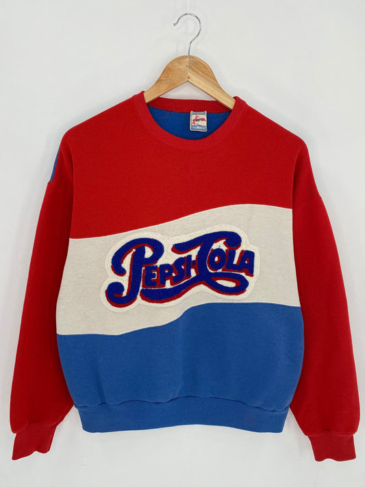 80's PEPSI COLA Size M Vintage Sweat-shirt  / 6144