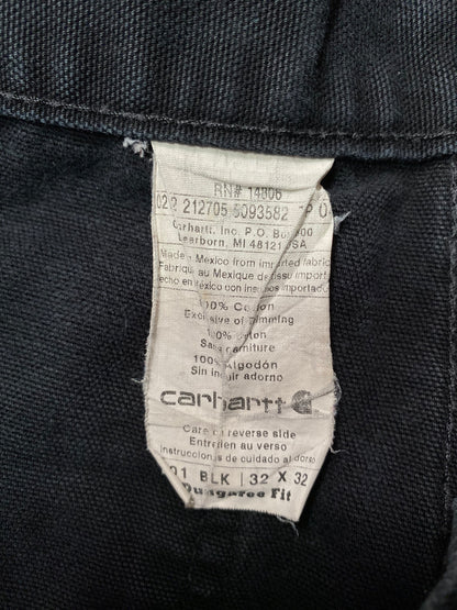 Vintage Carhartt Size 32x32 Double Knee Duck Pants / K3572