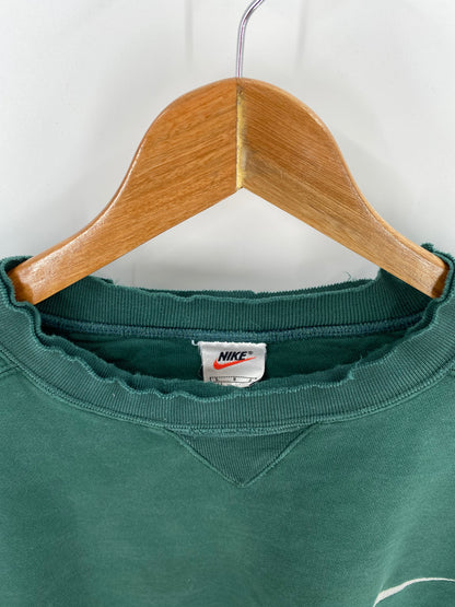 90’s NIKE Mini Swoosh Size L Vintage Sweat-shirt / 8861