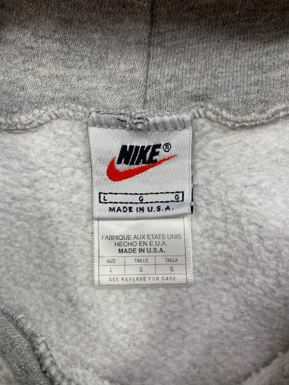 90's NIKE Made in USA Size L Vintage Hoodie Sweat-Shirt / 5706