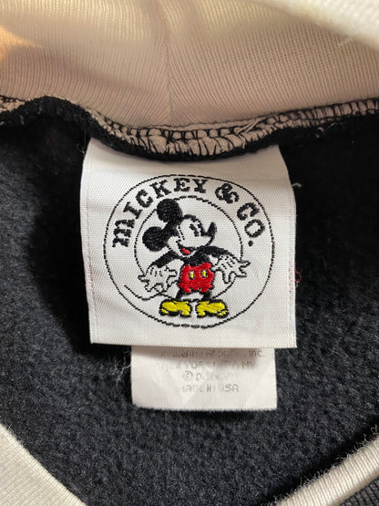 90’s DISNEY MICKEY Made in USA Size L Vintage Sweat-shirt / k1828