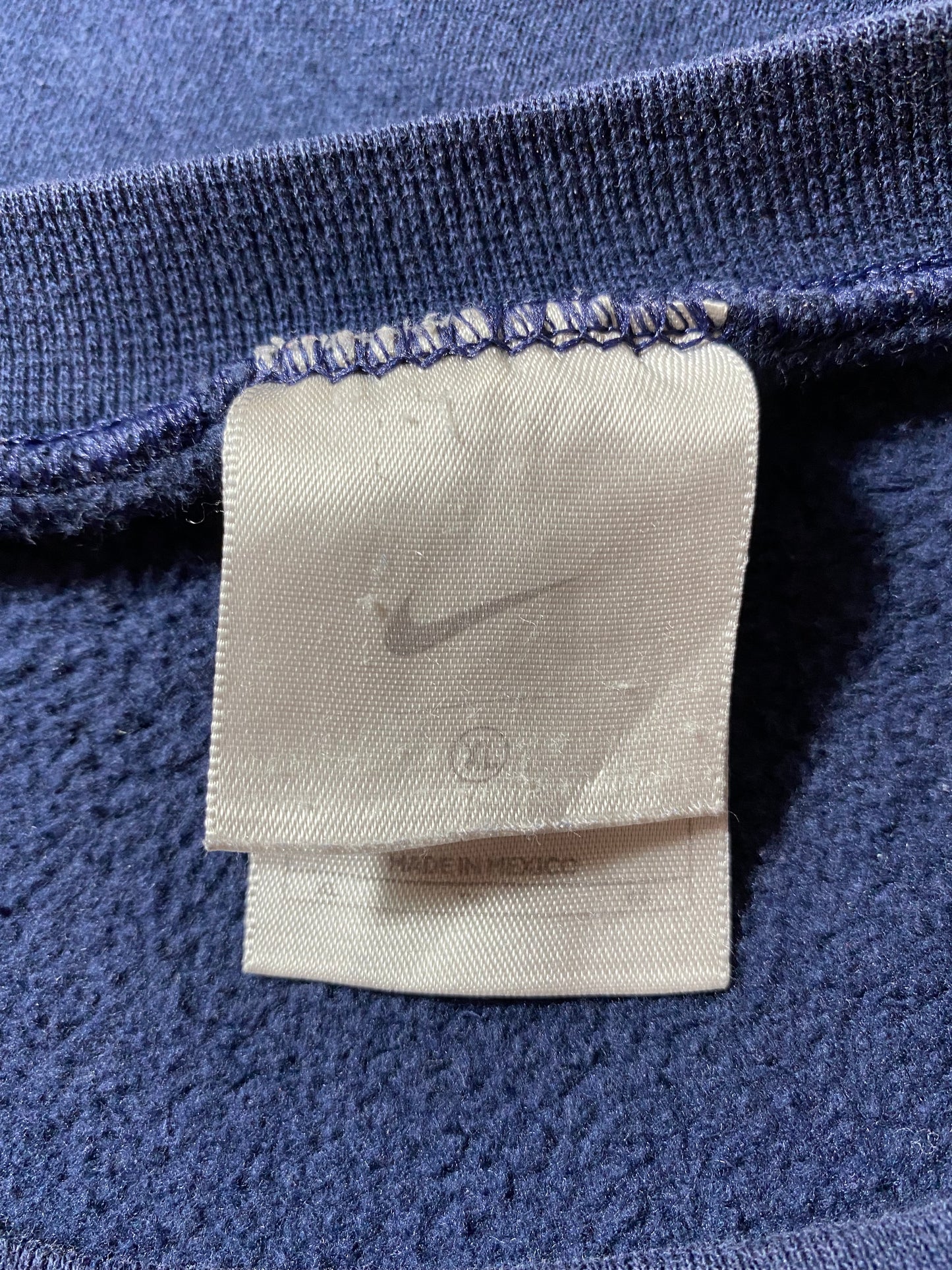 90's NIKE MINI SWOOSH Size XL Vintage Sweat-shirt / K2208