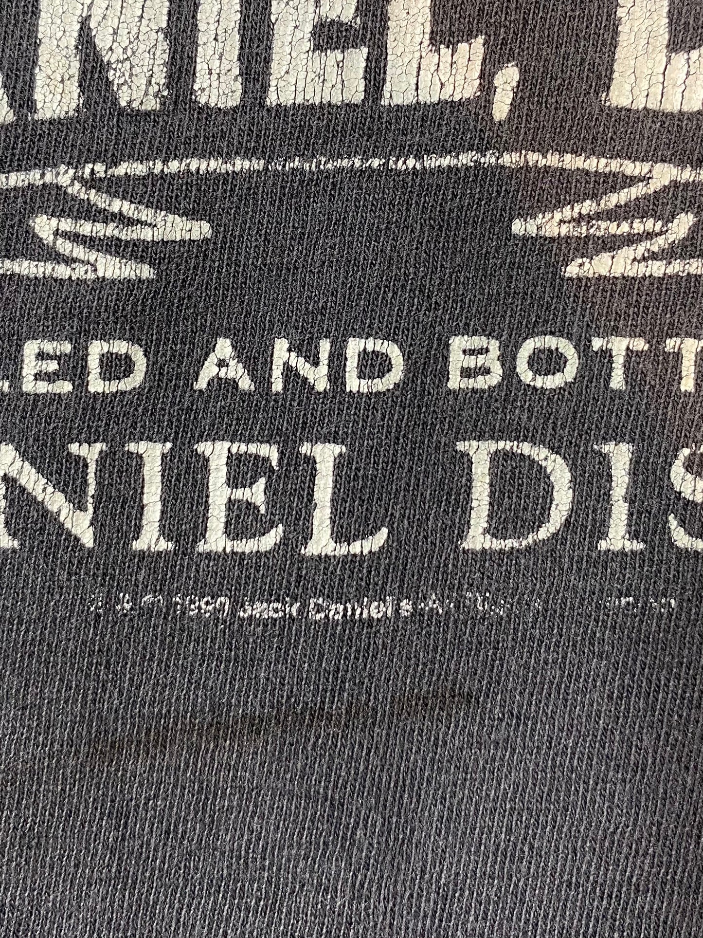 1999 JACKDANIEL’S Size XL Vintage T-shirt /  8098