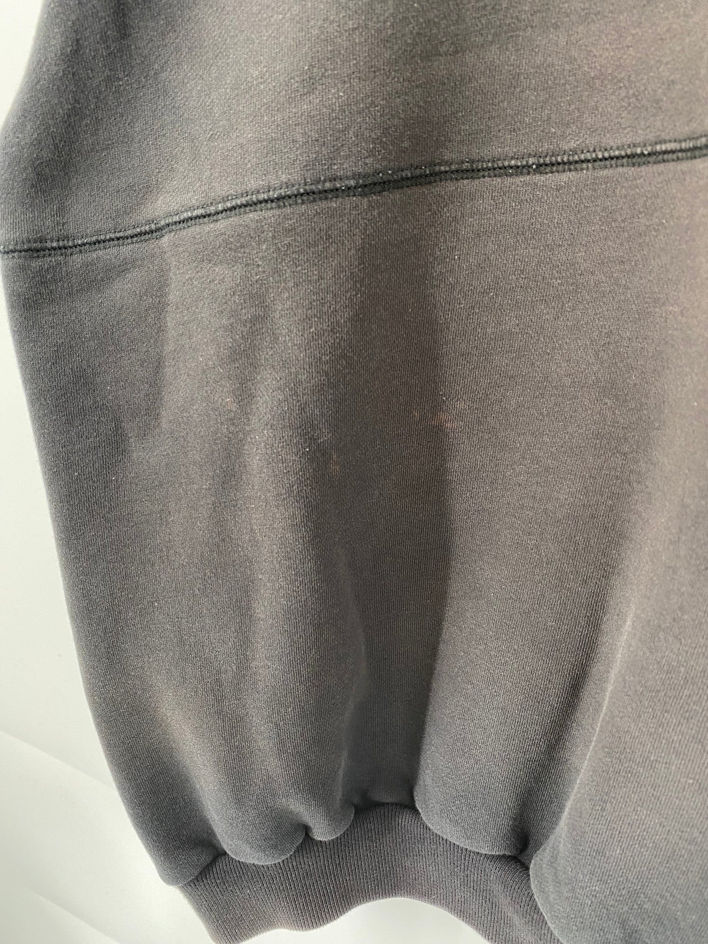 90’s ADIDAS Equipment Size No tag (Approx.XL) Vintage Half-zip Sweat-shirt  / K4125