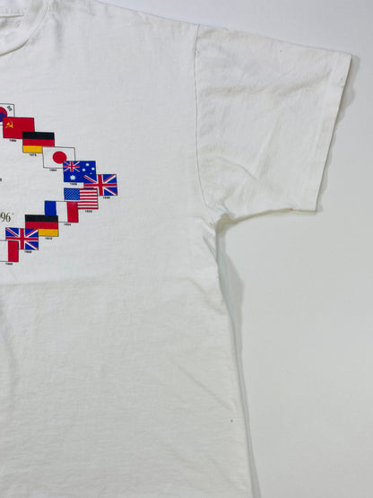 1996 ATLANTA OLYMPIC Made in USA Size XL Vintage T-shirts / 6272