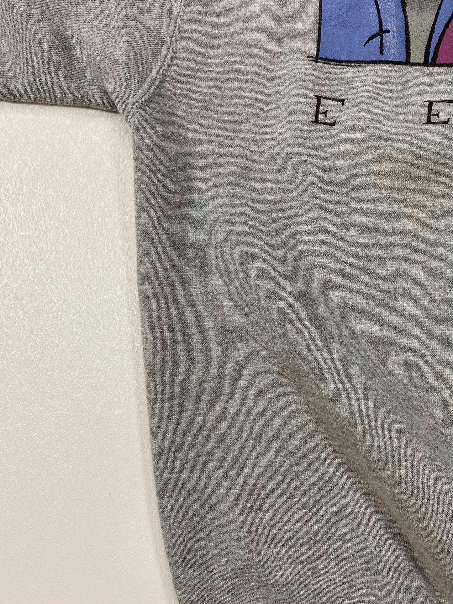 00' DISNEY Eeyore Made in USA Size M Vintage Sweat-shirt / 6216
