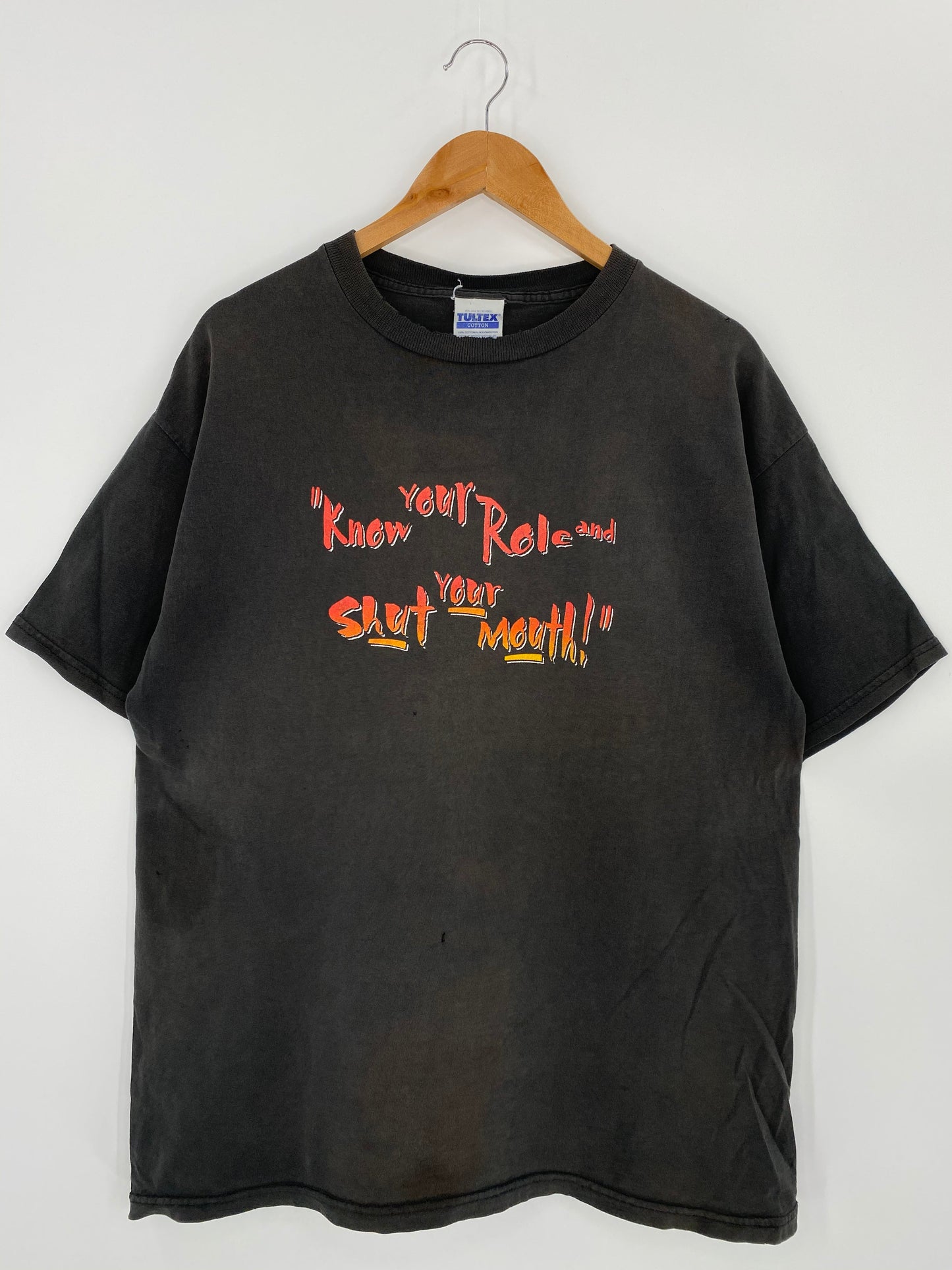 1998 THE ROCK Size XL Vintage WWF T-shirt / K9306