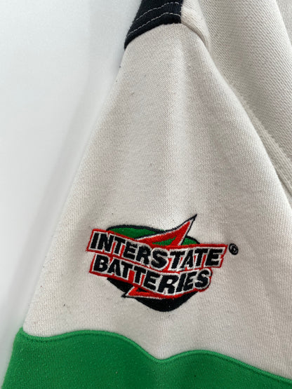 90’s INTERSTATE BATTERIES Size M Vintage Racing Sweat-Shirts / K2622