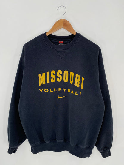 90’s NIKE MISSOURI VOLLEYBALL Size M Vintage Sweat-shirt / 6517