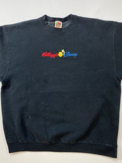 90's KELLOGG x DISNEY Size XL Vintage Sweat-shirt / 6399