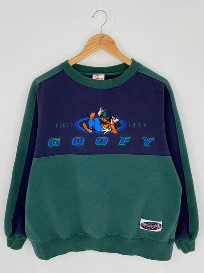 00' DISNEY GOOFY Size M Vintage Sweat-shirt / 6506