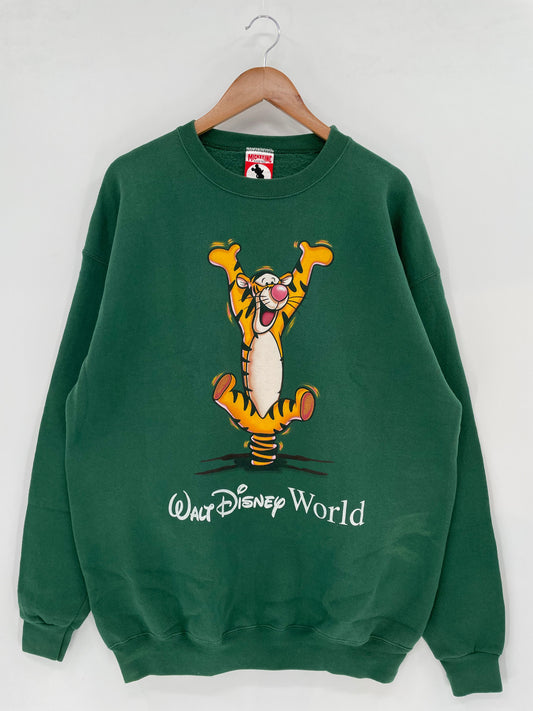 90’s DISNEY TIGGER Made in USA Size XXL Vintage Sweat-shirt / A2740