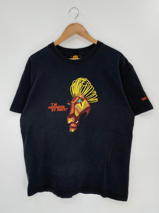 Vintage DISNEY THE LION KING Size L T-shirt / K8462