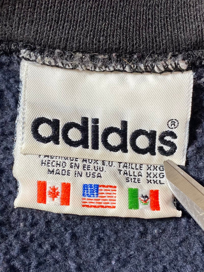 90's ADIDAS Made in USA Size XXL Vintage Sweat-shirt / 8422