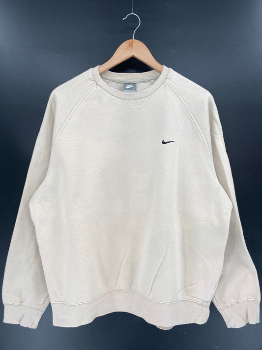 90' NIKE MINI SWOOSH Size L Vintage Sweat-Shirt / K3835