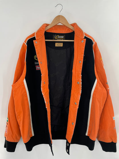 Vintage NASCAR x THE HOME DEPOT Size XL Racing Jacket / k2372