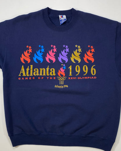 1996 CHAMPION ATLANTA OLYMPIC Made in USA Size L Vintage Sweat-shirt  / 6146