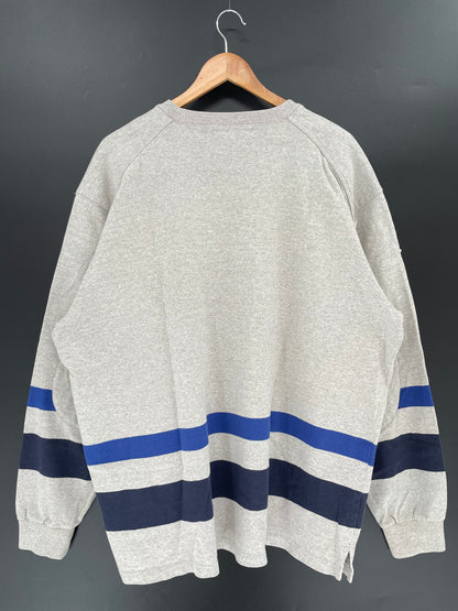 90's  POLO SPORTS RALPH LAUREN Size XL Vintage Sweat-Shirt / k475