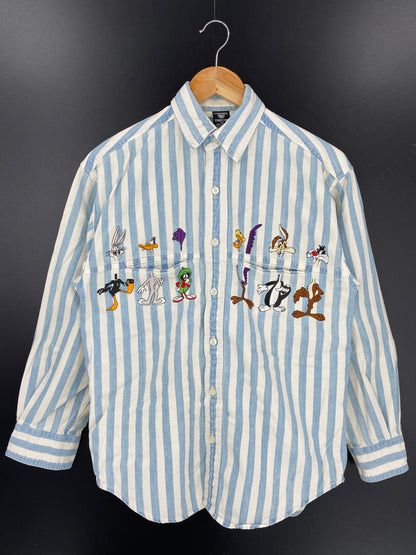 1997’  LOONEY TUNES Size XS Vintage Long sleeve -Shirts / k80