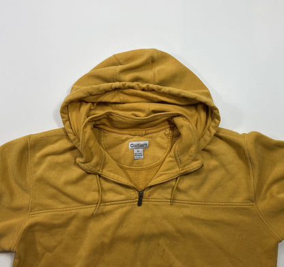 Vintage CARHARTT Half-Zip Size XL Half-zip  Hoodie Sweat Shirts / K5070