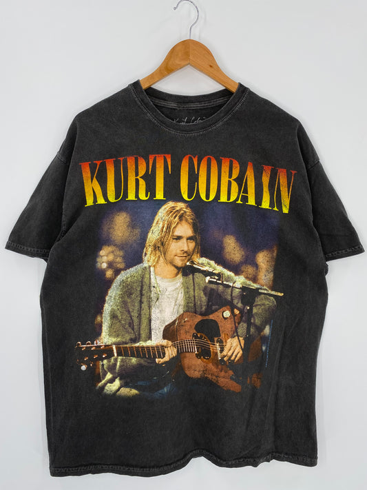 Vintage KURT COBAIN Size Onesize (Approx.XL) Vintage T-Shirts / K1219