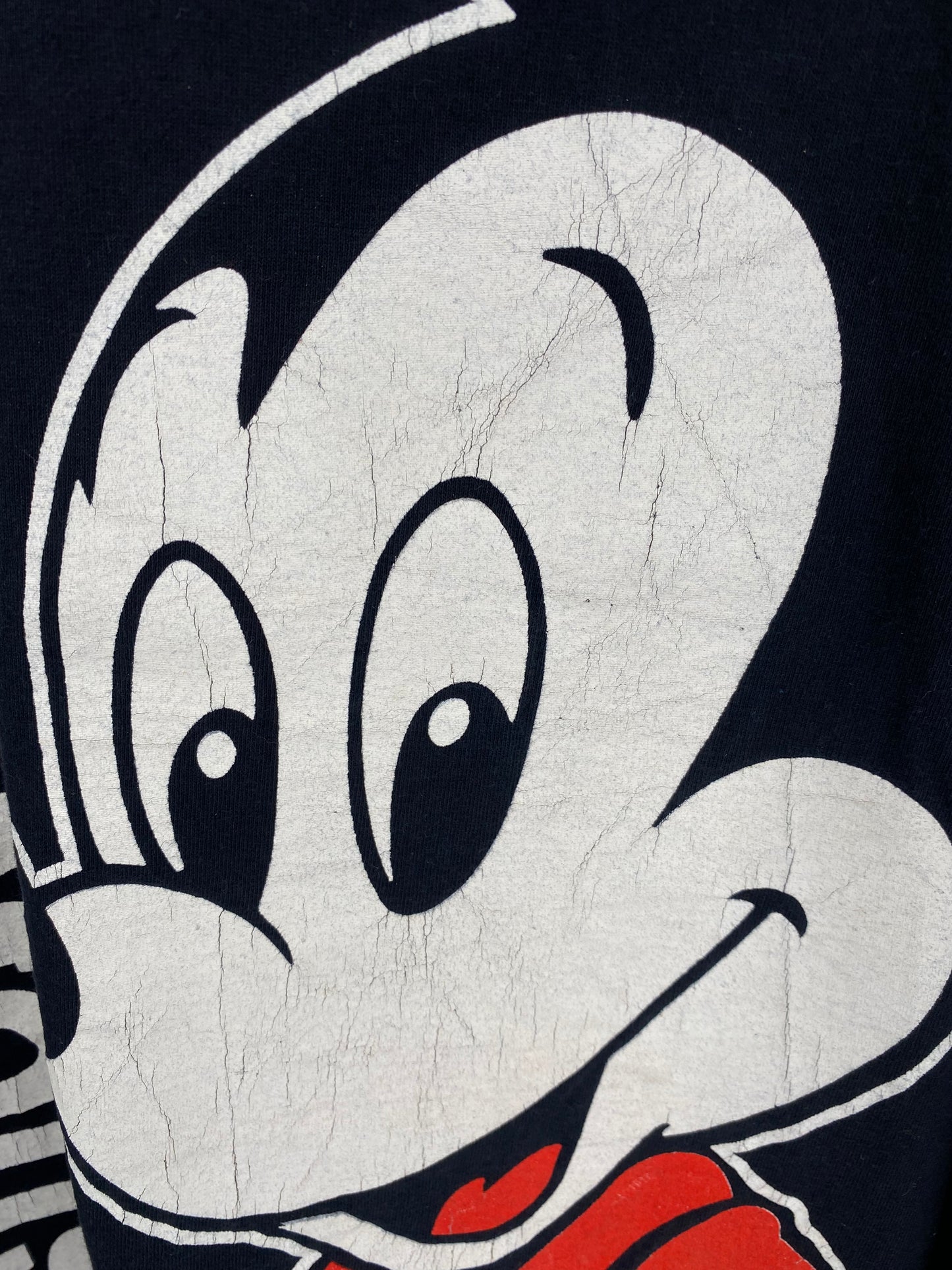 80's DISNEY MICKEY Made in USA Size XXXXL Vintage T-Shirt / K1144