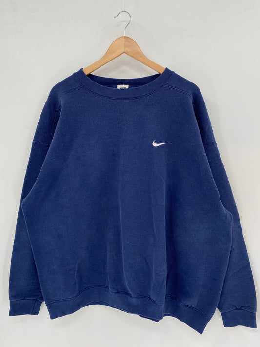 90’s NIKE MINI SWOOSH Made in USA Size XXL Vintage Sweat-Shirt / A2654