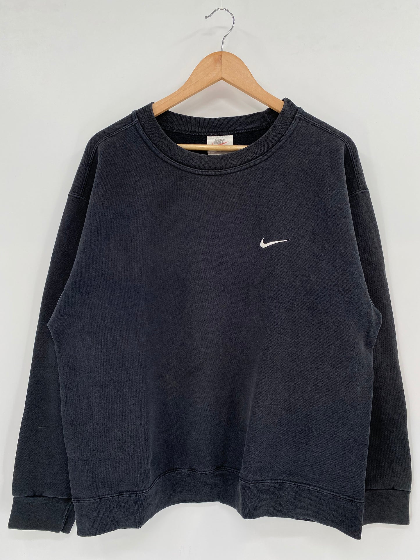90's NIKE MINI SWOOSH Size M Vintage Sweat-shirt / K2281