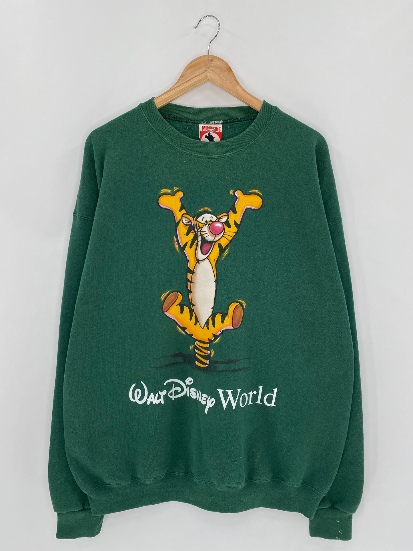 90’s Disney Tigger Made in USA  Size XXL Vintage Sweat-Shirt   / 5852