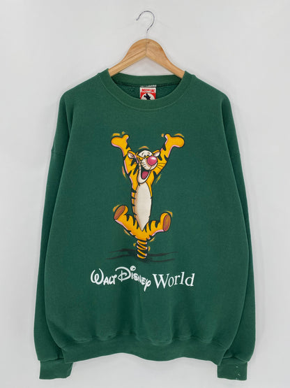 90’s Disney Tigger Made in USA  Size XXL Vintage Sweat-Shirt   / 5852