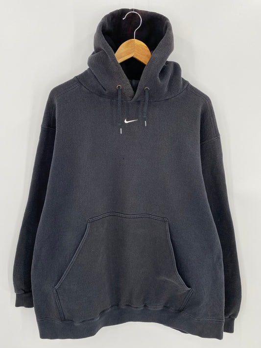 90’s NIKE Center Swoosh Size XL Vintage Hoodie Sweat-shirt / 7203