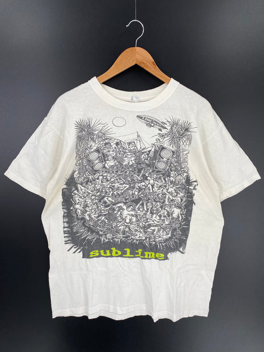 2008 SUBLIME Size L Vintage Music T-Shirt / K18
