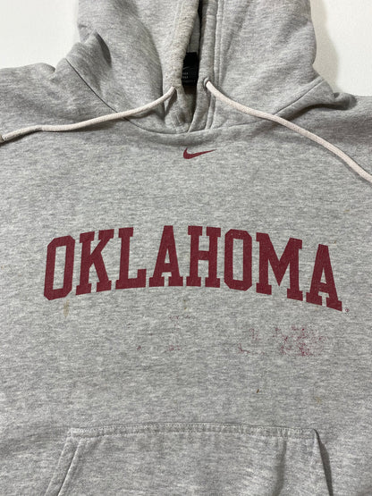 90’s NIKE OKLAHOMA Size L Vintage Hoodie Sweat-shirt / 6573