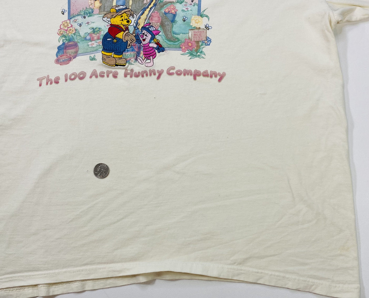00' DISNEY Made in USA Size XL Vintage T-Shirts/ K5325