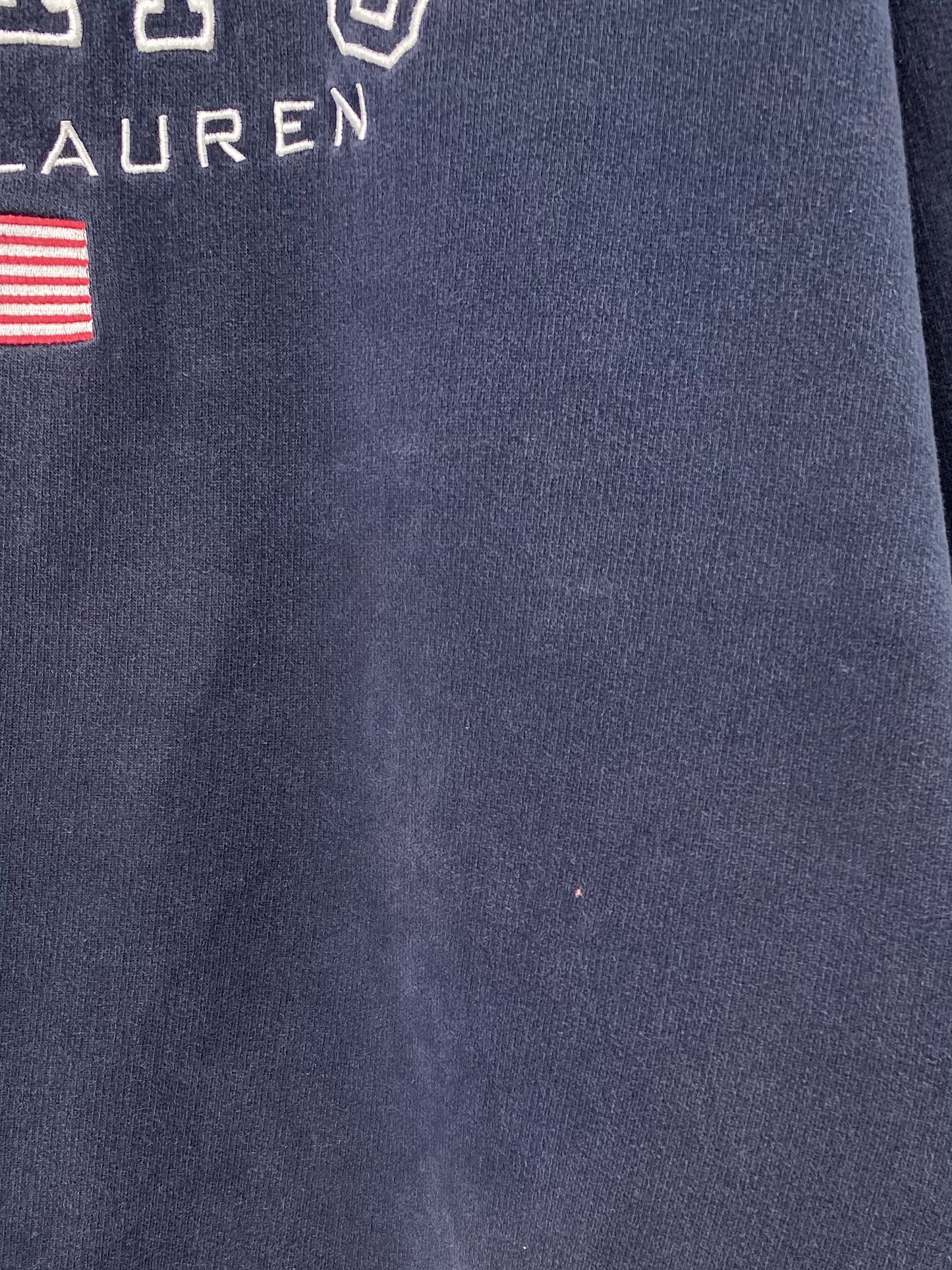 Vintage CHAPS RALPH LAUREN Size XXL Half-zip Sweat-shirt / 8272