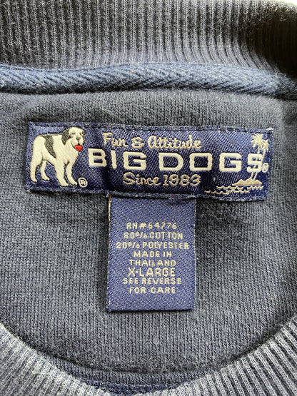 00’ BIG DOG STAR WARS Parody DOG WARS Size XL Vintage Sweat-shirt / K6053