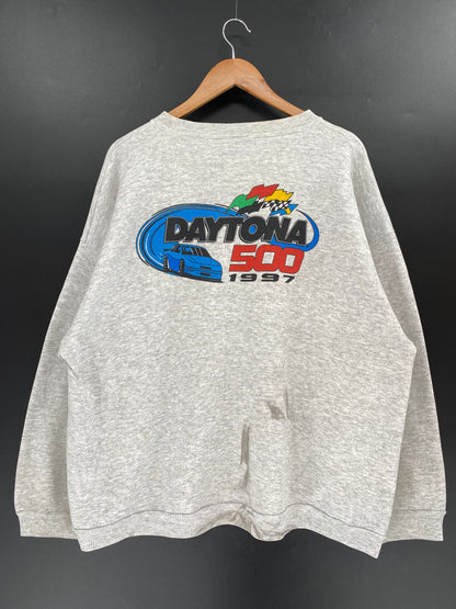 1997' DAYTONA Size XXL Vintage Racing Sweat-Shirt / k1253