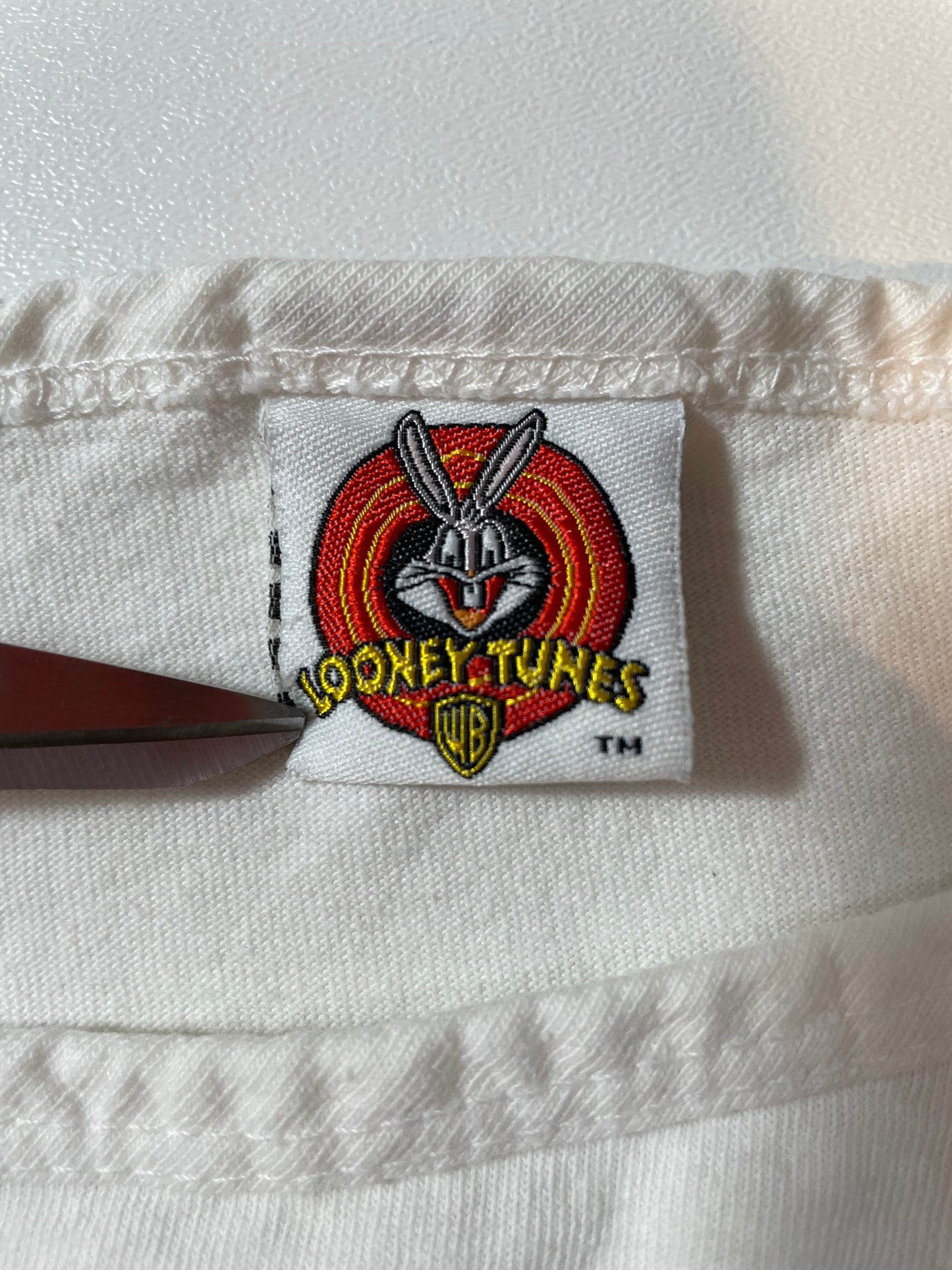 1998 LOONEY TOONS TWEETY Size Approx.XL Vintage T- Shirts / K351