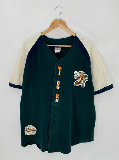 00' DISNEY TIGGER Size XL Vintage Baseball-Shirt  / 6115