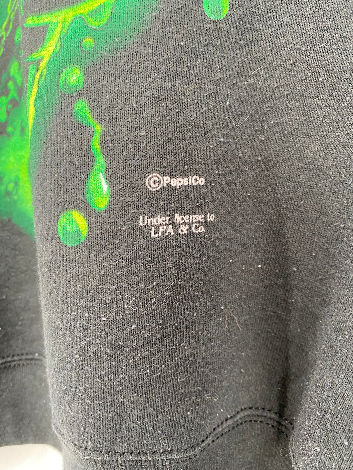 00' MOUNTAIN DEW Size XL Vintage Sweat-shirt / k390