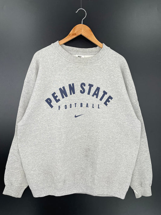 90’s NIKE PENN STATE FOOTBALL Made in USA Size XL Vintage Sweat-shirt / K1723
