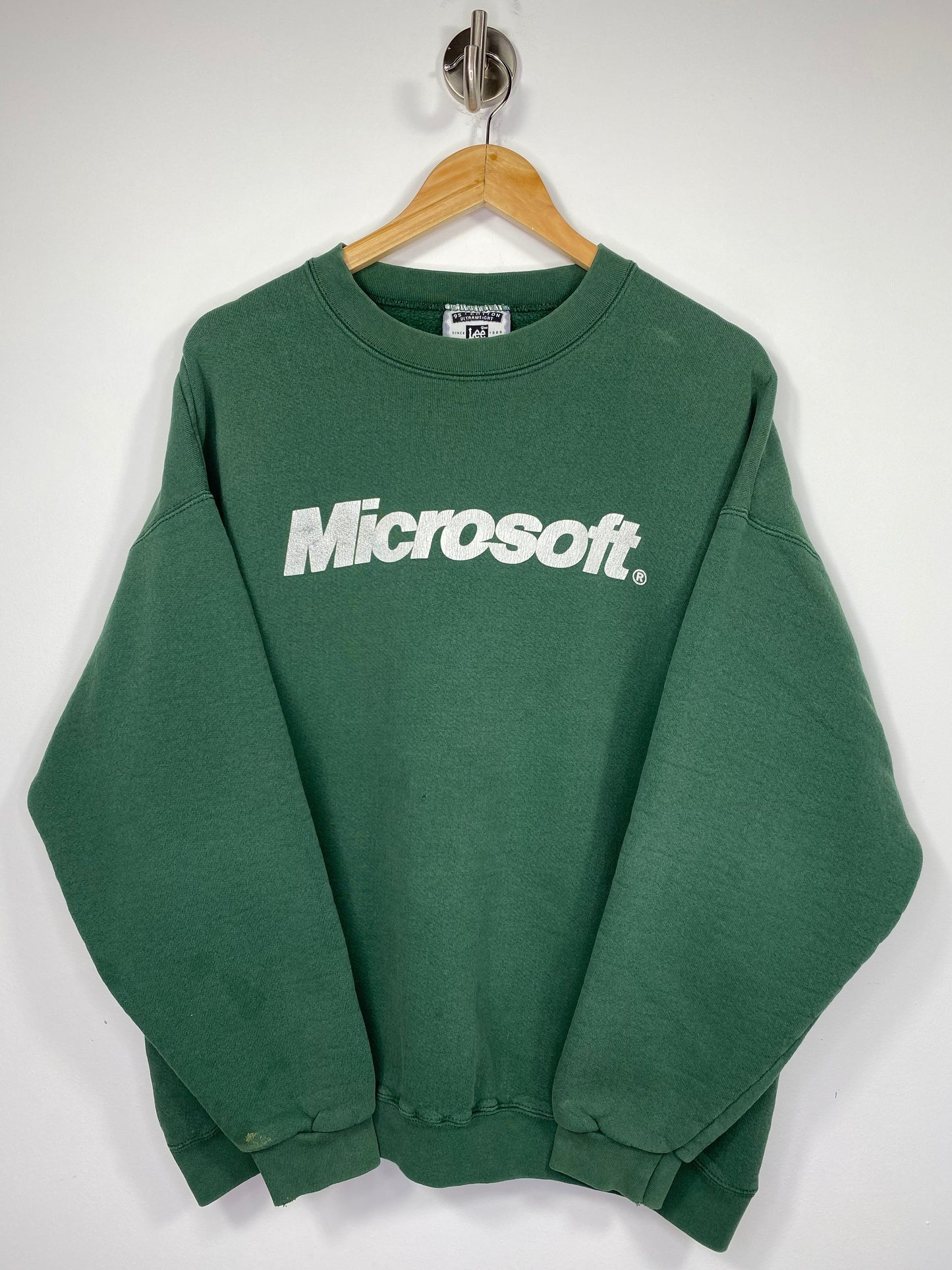 90's Lee MICROSOFT Made in USA Vintage Sweat-Shirt / 5111